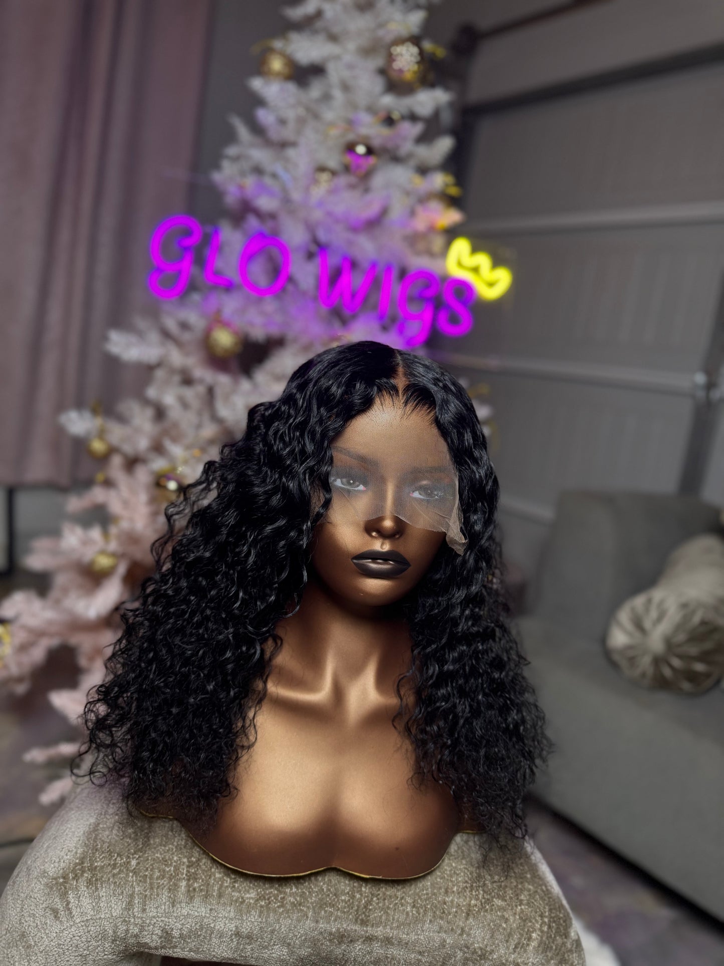 Glo Wigs - Ready-To-Wear Lace Unit Curly (Glam for less)