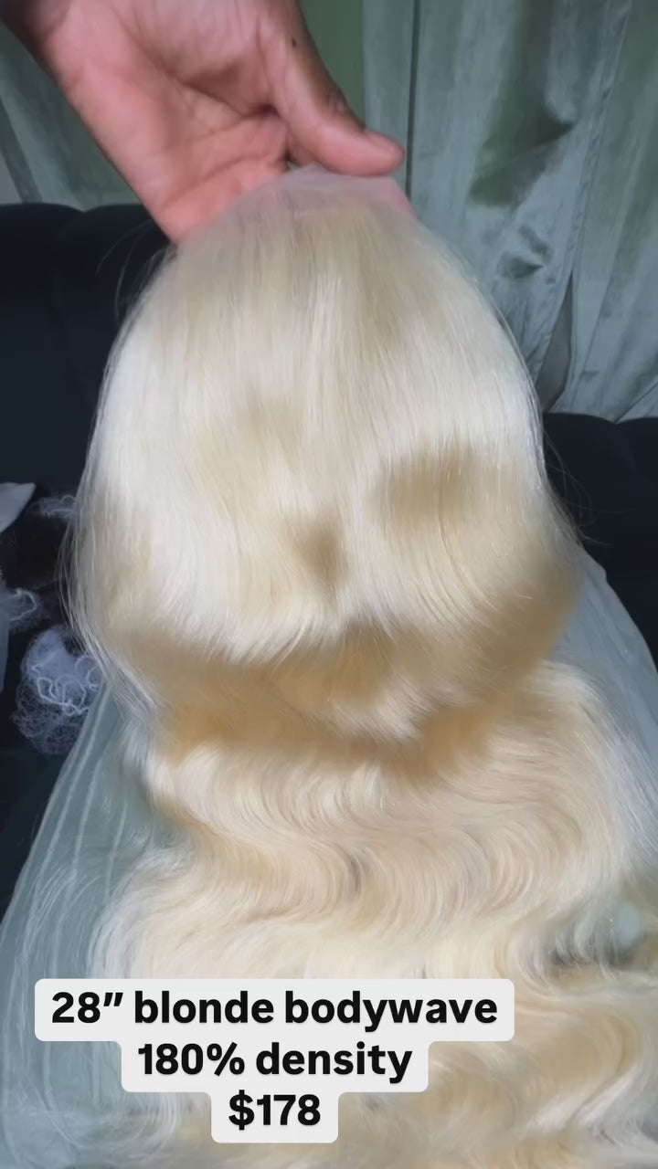 Glam For Less Blonde bodywave